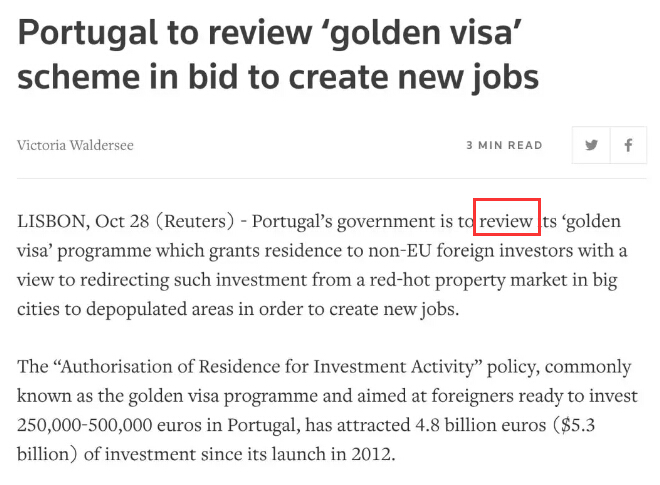 葡萄牙移民數(shù)據(jù) 移民葡萄牙